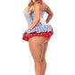 Top Drawer 2 PC Sequin Kansas Girl Corset Dress Costume - Daisy Corsets