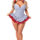 Top Drawer 2 PC Sequin Kansas Girl Corset Dress Costume - Daisy Corsets