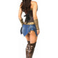 Top Drawer 3 PC Premium Warrior Woman Costume - Daisy Corsets
