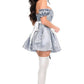Top Drawer 3 PC Wonderland Seeker Corset Dress Costume - Daisy Corsets
