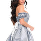 Top Drawer 3 PC Wonderland Seeker Corset Dress Costume - Daisy Corsets