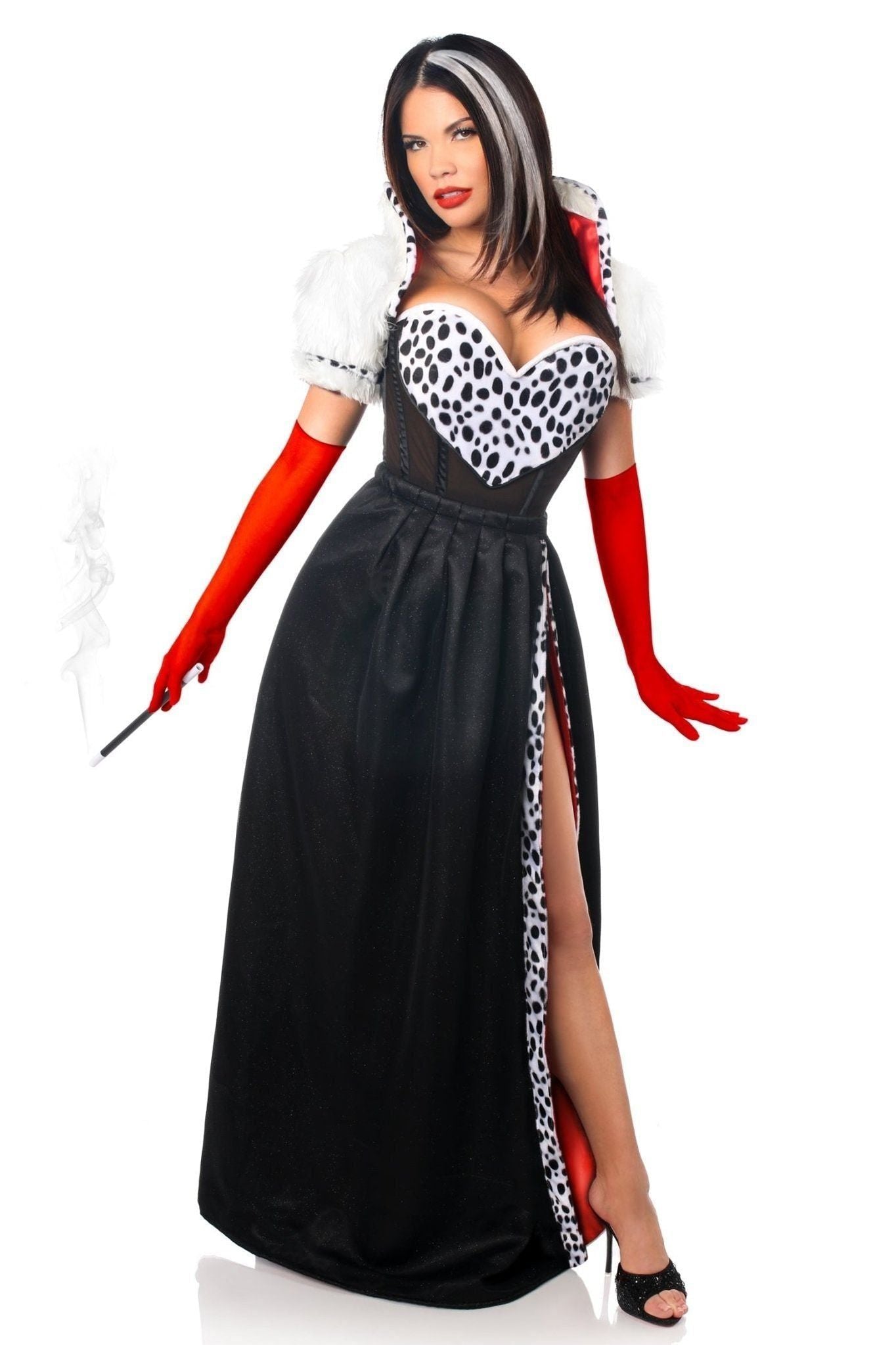 Top Drawer 4 PC Devious Dog Snatcher Costume - Daisy Corsets