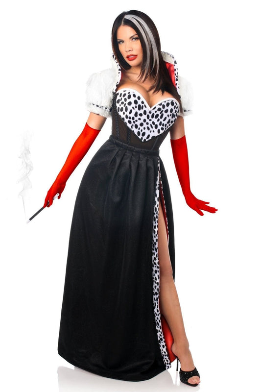 Top Drawer 4 PC Devious Dog Snatcher Costume - Daisy Corsets
