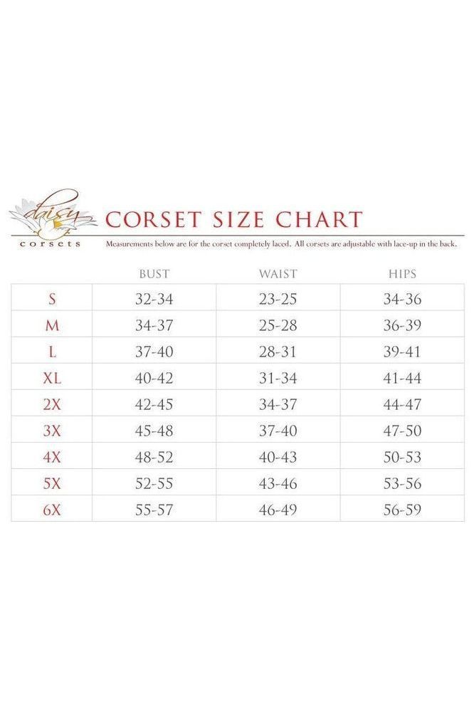 Top Drawer 4 PC Honey Bee Corset Costume - Daisy Corsets