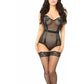Top Drawer 4 PC Naughty Bunny Corset Costume - Daisy Corsets