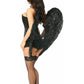 Top Drawer 4 PC Night Angel Corset Costume - Daisy Corsets