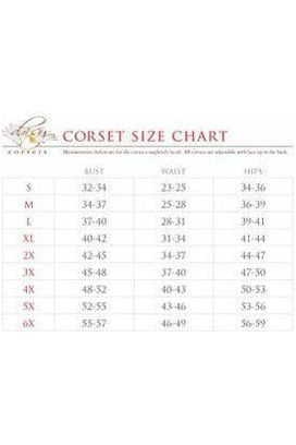 Top Drawer 4 PC Pin - Up Sailor Sequin Corset Costume - Daisy Corsets