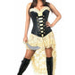 Top Drawer 4 PC Pirate Wench Costume - Daisy Corsets