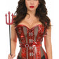 Top Drawer 4 PC Sexy Devil Corset Costume - Daisy Corsets