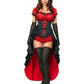 Top Drawer 5 PC Red Hot Riding Hood Corset Costume - Daisy Corsets
