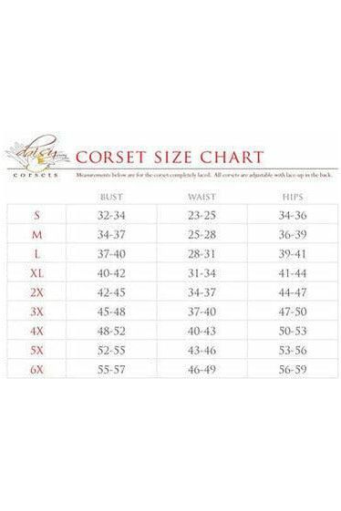 Top Drawer 6 PC Fairytale Princess Corset Costume - Daisy Corsets