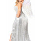 Top Drawer Premium Sequin Angel Corset Costume - Daisy Corsets