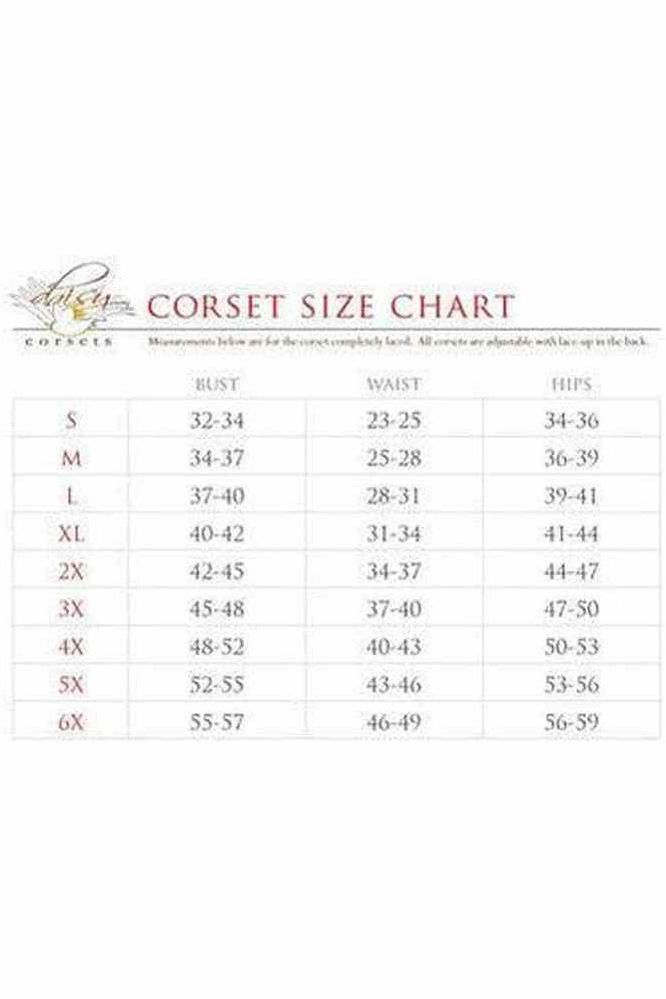 Top Drawer Premium Sequin Dark Angel Corset Dress Costume - Daisy Corsets