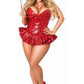 Top Drawer Premium Sequin Nurse Corset Dress Costume - Daisy Corsets