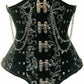 Top Drawer Steel Boned Underbust Corset w/Chains and Clasps - Daisy Corsets