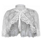 White Lace Cape - Daisy Corsets