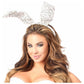 White Sequin Bunny Ears - Daisy Corsets