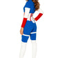 4852 - Roma Costume 2pc American Commander Marvel Captain America