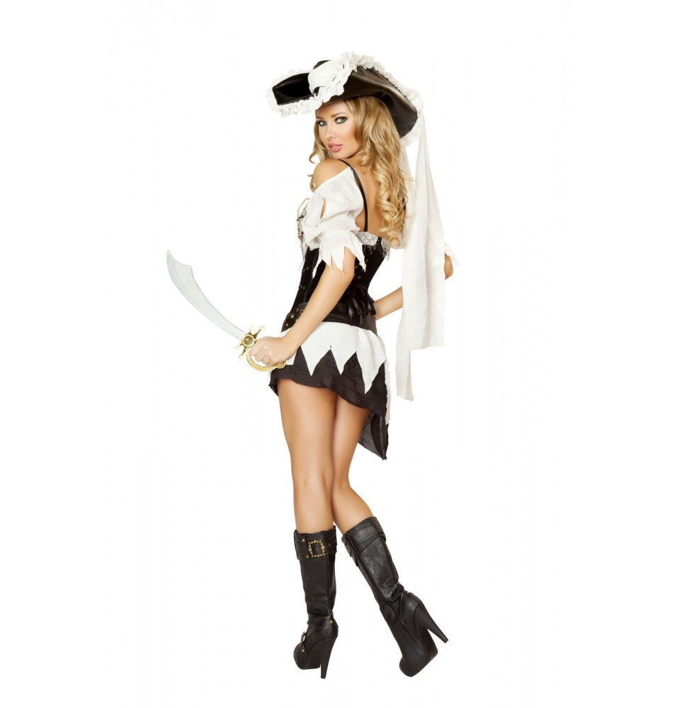 4528 5pc Sexy Shipwrecked Sailor Costume - Roma Costume Costumes,New Products,2014 Costumes - 2
