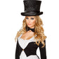 H4517-Deluxe Top Hat Roma Costume Accessories Halloween Costumes Cosplay Hip Crypt Mad Hatter