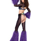 6248 - Sheer Chaps with Faux Fur Bell & Belt