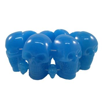 Blue Glow Skull Collection Bracelet