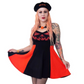Jack O Latern Pumpkin Pinafore Dress