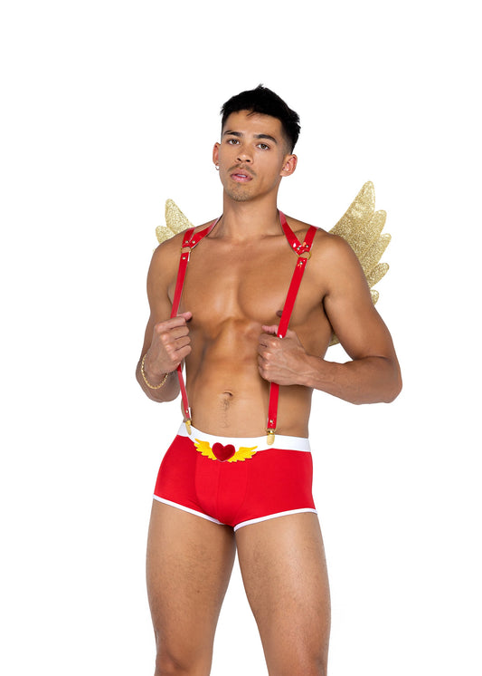 LI588 - Mens Naughty Cupid 3-Piece Set Valentines Costumes Hip Crypt Roma Confidential