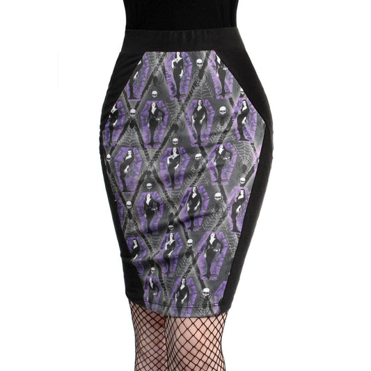 Vampira Arghoul Coffin Pencil Skirt