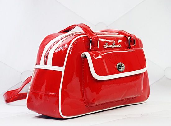 Galaxy Red/White Handbag