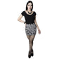 Elvira Comic Icons Mini Skirt