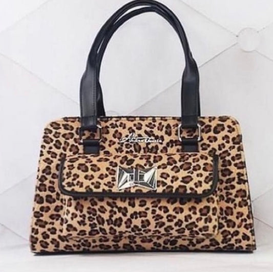 Cosmo Leopard Handbag