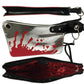 Cleaver Clutch Bag Metallic Purse Handbag Hip Crypt Kreepsville Halloween Horror Crossbody 