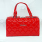 Jetson Shiny Red Handbag